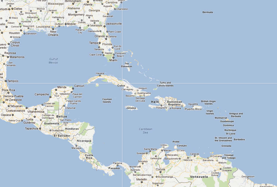 map of anguilla barbuda caribbean islands
